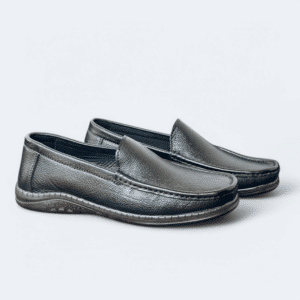 Box Black Leather Loafer